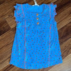 Matilda Jane blue short sleeve top size 8